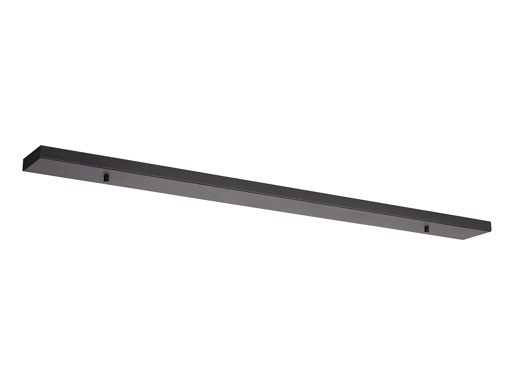 D0834BL/NH  Hayes No Hole 1100 x 100mm Linear Ceiling Plate Satin Black